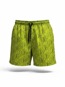 Men's Quick Dry Swim Trunks with Mesh Lining | Adjustable Drawstring Beach Shorts | Lightweight Breathable Summer Swimwear