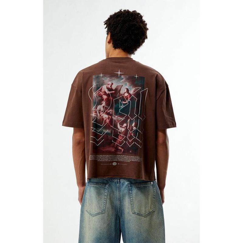 Pacsun Men's Veil Cropped Boxy T-Shirt