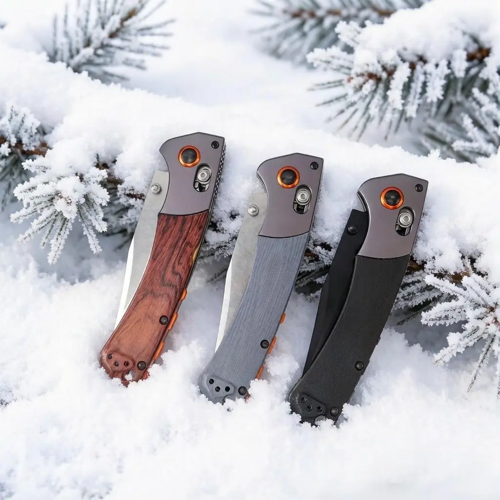 BM15080 Compact Pocket Outdoor Folding Knife — Portable, suitable for outdoor and everyday use — An excellent gift item