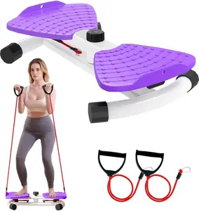 Waist Twister Machine with Resistance Band - ABS Core Exercise Equipment Home Training Ab Workout Machine Twisting Home Trainer