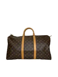 Pre-owned Louis Vuitton canvas Luggage Keepall 50