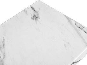 YITAHOME Gold Console Table, Modern Sofa Table for Living Room, Hallway, Entryway, 40 inch Narrow Entryway Table, Faux Marble White