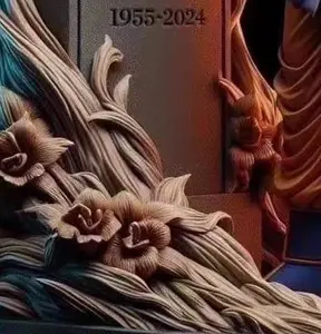 Resin g0ku  Figure for Home Decoration