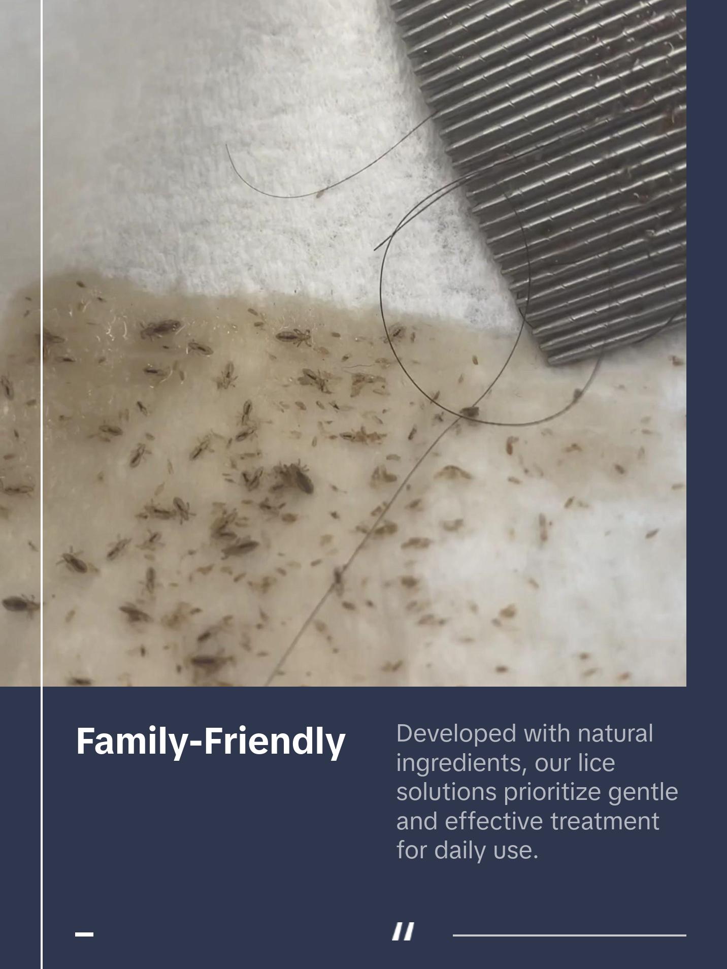 My Hair Helpers Lice Eliminator Comb 3-Pack - Works on Nits and Super Lice - Lice Removal For 3-5 Children