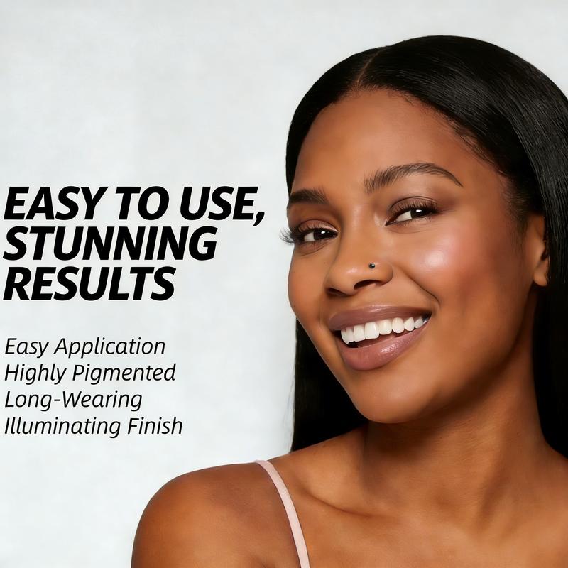 VOTIORS Full Size Baked Multi-Functional Makeup Palette | 4-in-1 Contour, Blush, Highlighter & Eyeshadow Palette | Travel Essential for Effortless On-the-Go Makeup