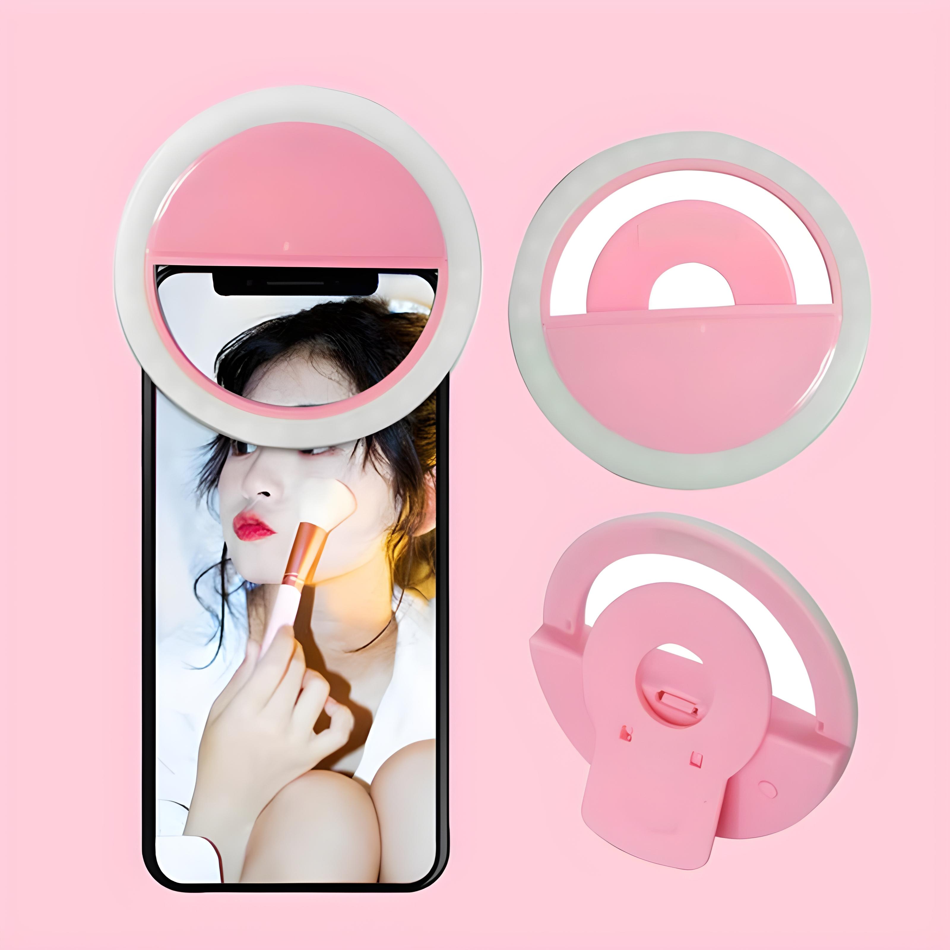 67" Selfie Stick Tripod with Ring Light, 360° Rotation, Dual Fill Lights & Selfie Light – Wireless Bluetooth Remote for iPhone & Android Smartphones, Adjustable, Foldable, Retractable Portable Tripod for Vlogs, Content Creation & Gifts