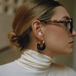 The Marlowe Luxe Hoops