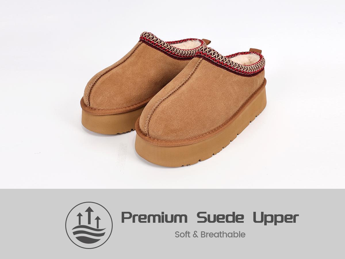 Fur Boots Platform Slippers For Women Fluffy Boots Mini Boots Fuzzy Boots Slippers For Women Outdoor and Indoor Snow Shoes For Women Winter Shoes Women