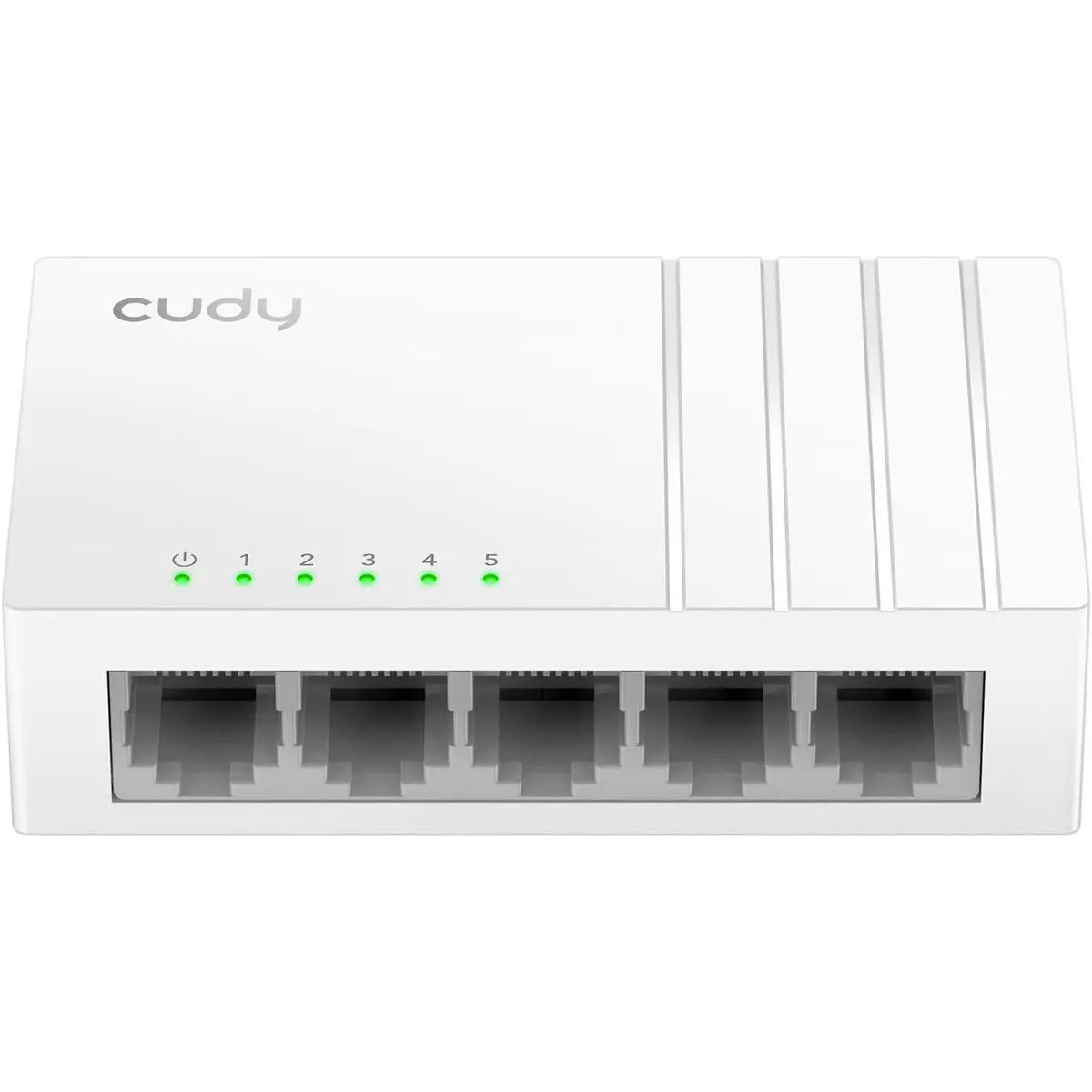 Cudy GS105U Unmanaged Network Switch, 5-Port Gigabit Ethernet, USB-C Power Input, Ideal for Home Users & Gigabit Devices