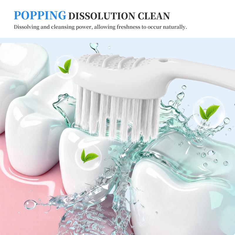 CEELIKE Flex Pearl Toothbrush - Portable Travel Design for Daily & On-the-Go Oral Care