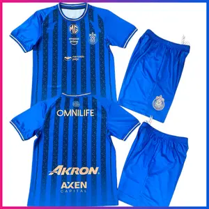 （16/28）2025/2026 Guadalajara Chivas Regal blue 3rd kids soccer jersey