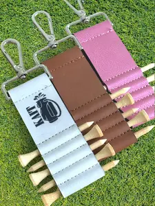 Engraved Leather Golf Bag Tag Gift
