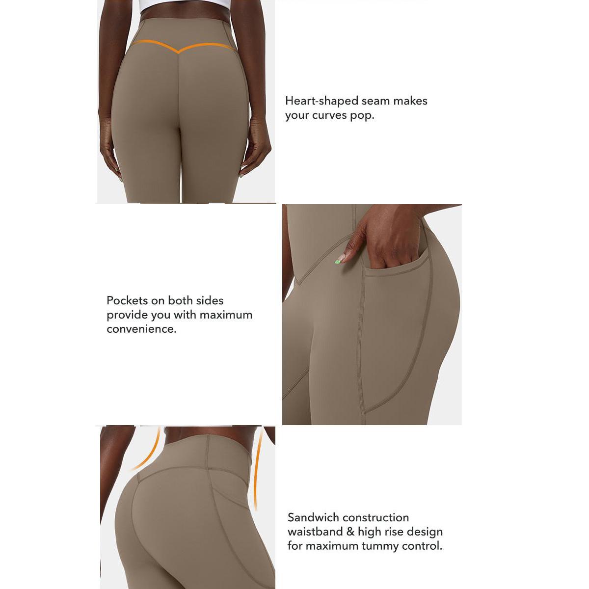 Women's Yoga Leggings High Waisted Tummy Control Butt Lifting Yoga Pants with Pockets Breathable Workout Sports Pants Women's Yoga Leggings High Waisted Tummy Control Butt Lifting Yoga Pants with Pockets Breathable Workout Sports Pants