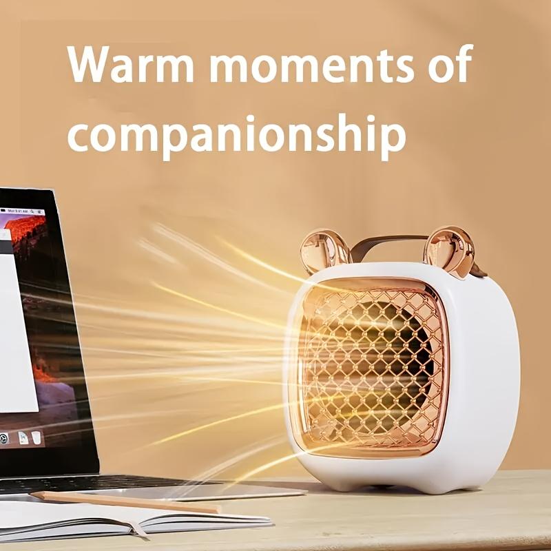 Portable Ceramic Space Heater with Fan, Fast & Quiet Indoor Room Heater for Cat and Dog Houses, Office Desk & Small Rooms, Safe Compact Electric Winter Room Warmer Gift for Thanksgiving Portable Ceramic Space Heater with Fan, Fast & Quiet Indoor Room Heater for Cat and Dog Houses, Office Desk & Small Rooms, Safe Compact Electric Winter Room Warmer Gift for Thanksgiving