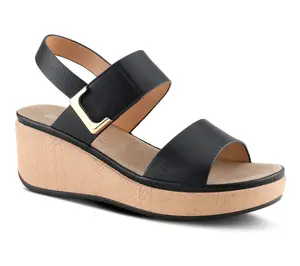 Patrizia by Spring Step Wedge Sandals - Spelta