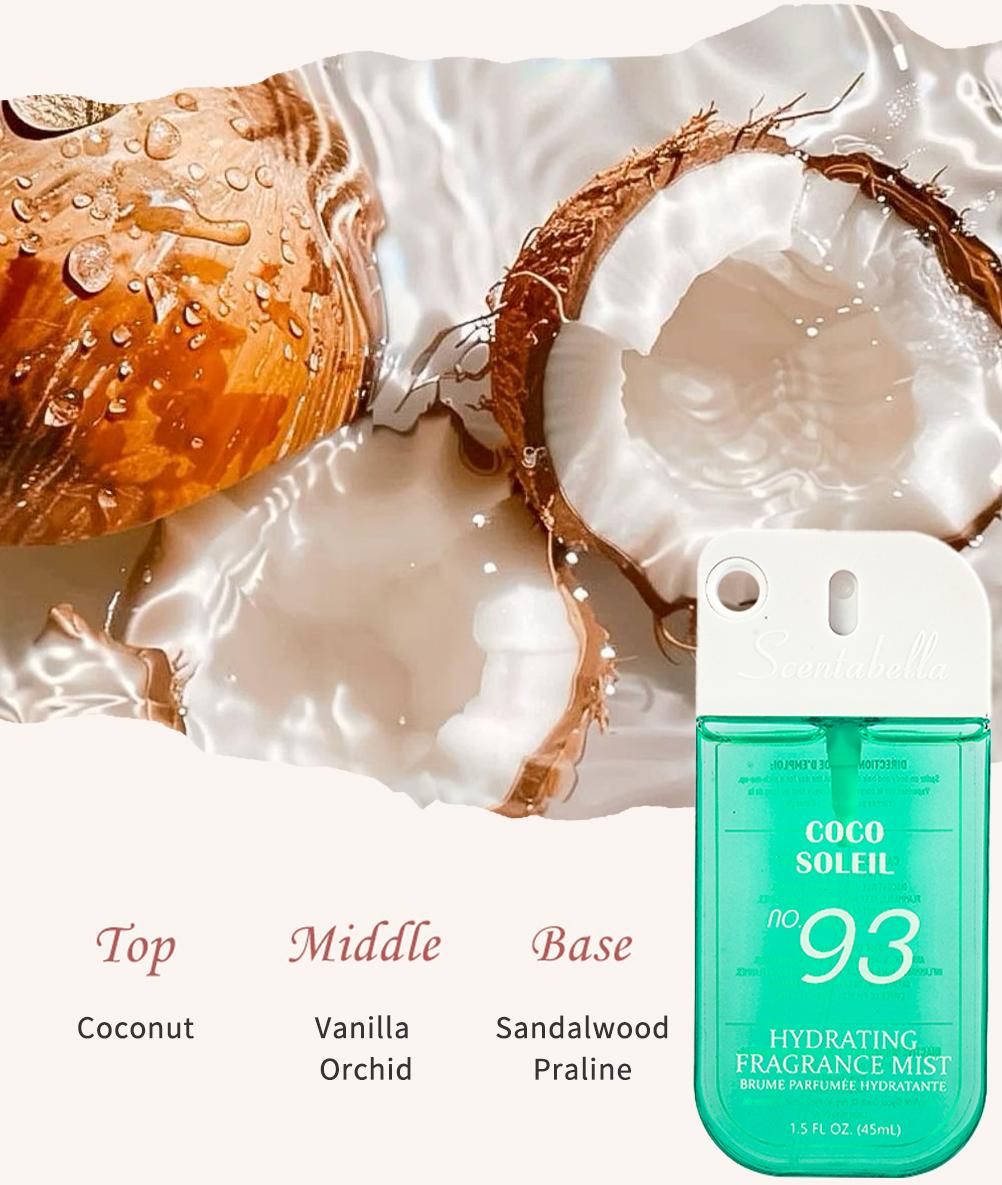 8 Scents Travel-Size Body & Hair Fragrance Mist (1.5 fl oz) - Long-Lasting Fruity & FloralFragrance for Women, Dates & Gifts