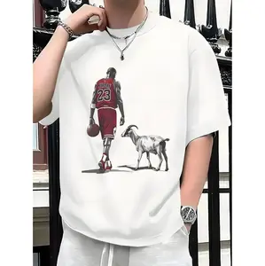 Legendary Basketball T-Shirt Collection For True Fans And Sports Enthusiasts Casual Streetwear Tops Casual Loose