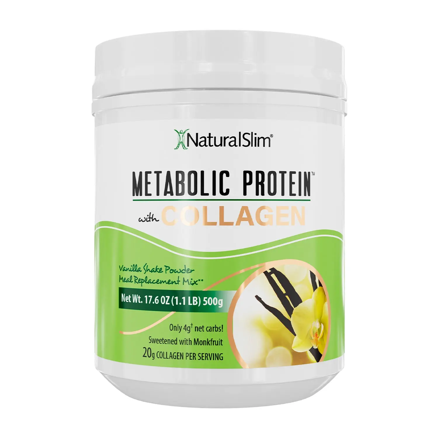 METABOLIC PROTEIN® COLLAGEN - VANILLA Nutrition Benefits