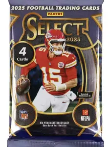 NFL Panini Select Football 2025 Blaster Pack - 4 Cards Per Pack
