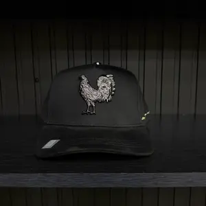 Gallero Bigg Boss SnapBack Hat – Black Silver