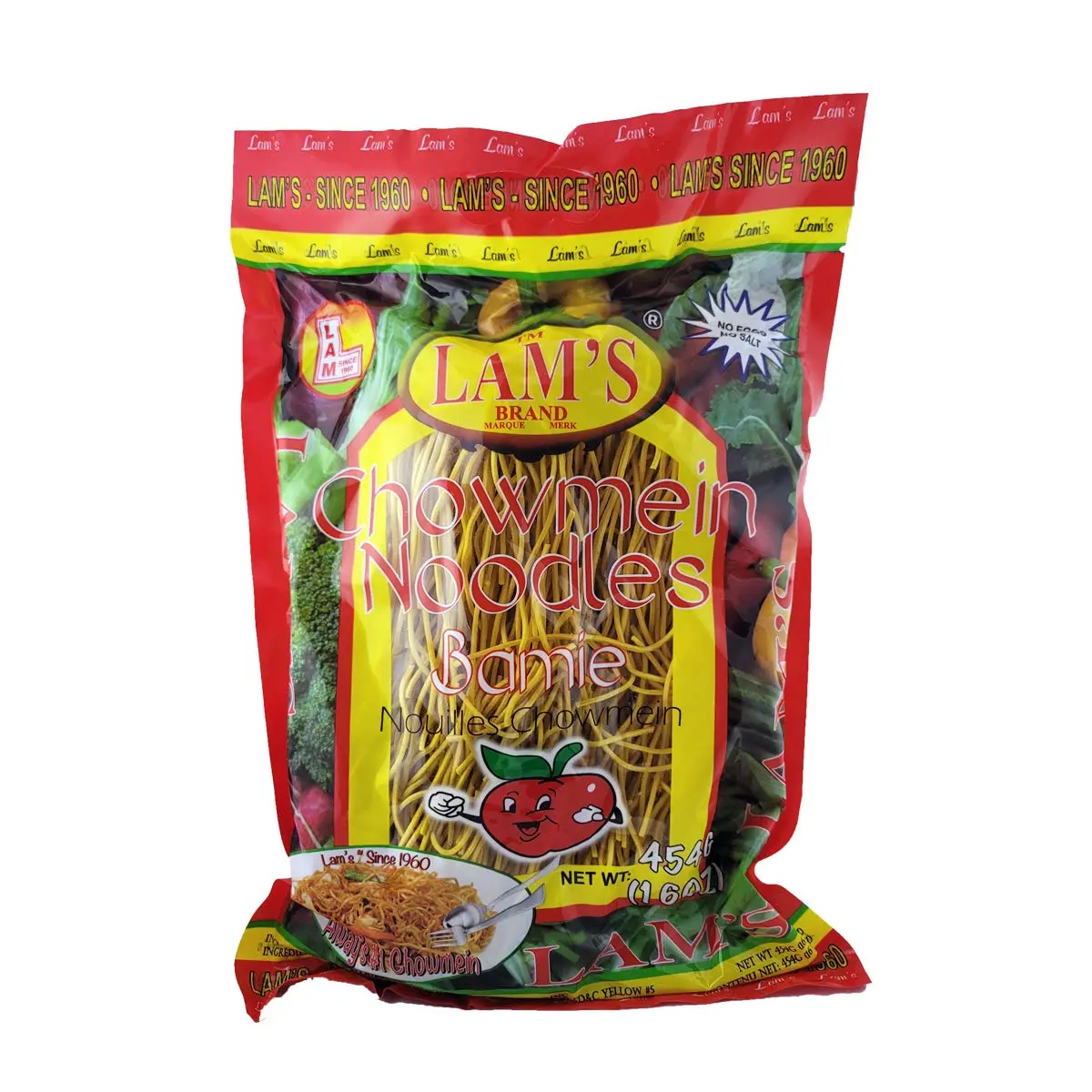 Guyana's Lam's Chowmein Noodles 454g (Apple Chowmein)