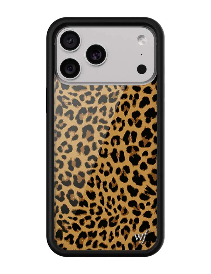 Wildflower Cases Meow Limited Edition Leopard Print iPhone Smartphone Case - Cute, Fierce, Trendy Rubber Cover, Protective Durable Mobile Phone Accessories for Enhanced Protection, Casing