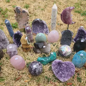 Gemstone Display 1pc - Spring Sale - Pick your Own Crystal Decor