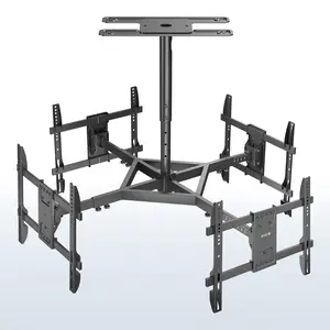 Hanging Quad TV Ceiling Mount - 32” to 50” Screens