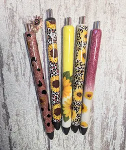 Sunflower Glitter Pen | Refillable Ink