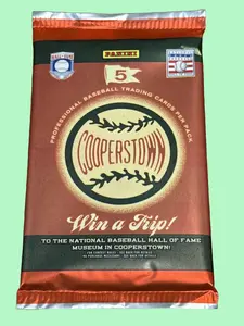 2012 Panini Cooperstown Baseball Retail Pack - New, Factory Sealed