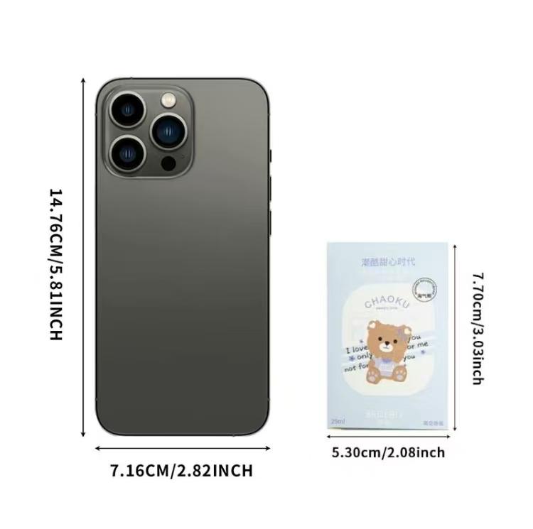 mini Bear perfume, unisex fragrance spray Fresh Fruit long-lasting scent sandalwood fruity woody cool girl gift Sweet marine design  Cologne