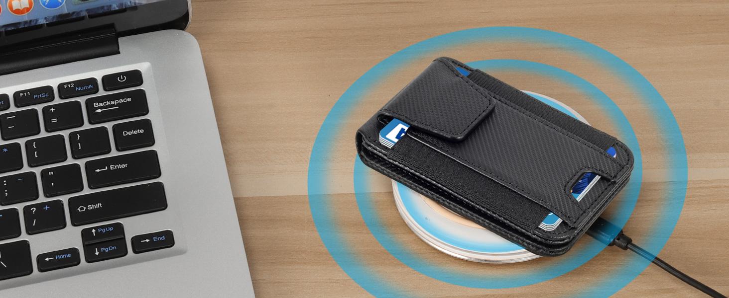 Magsafe Wallet, Works with Apple Find My(IOS only), Strongest Magnetic Wallet for iPhone 17/16/15/14/13/12 Series, Magnetic Card Holder with Adjustable Stand, 9 Cards Holder, Gifts for Boyfriend, Girlfriend, Mens, Males, Mother, Father