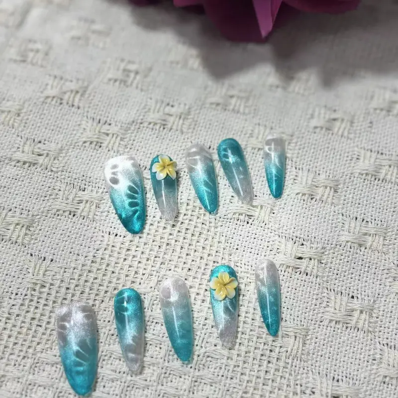 20sets handmade press-on nails selectable size and length random style--jojo