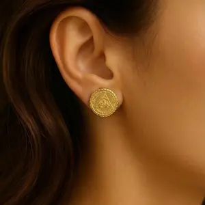 Aretes moneda Nicaragua