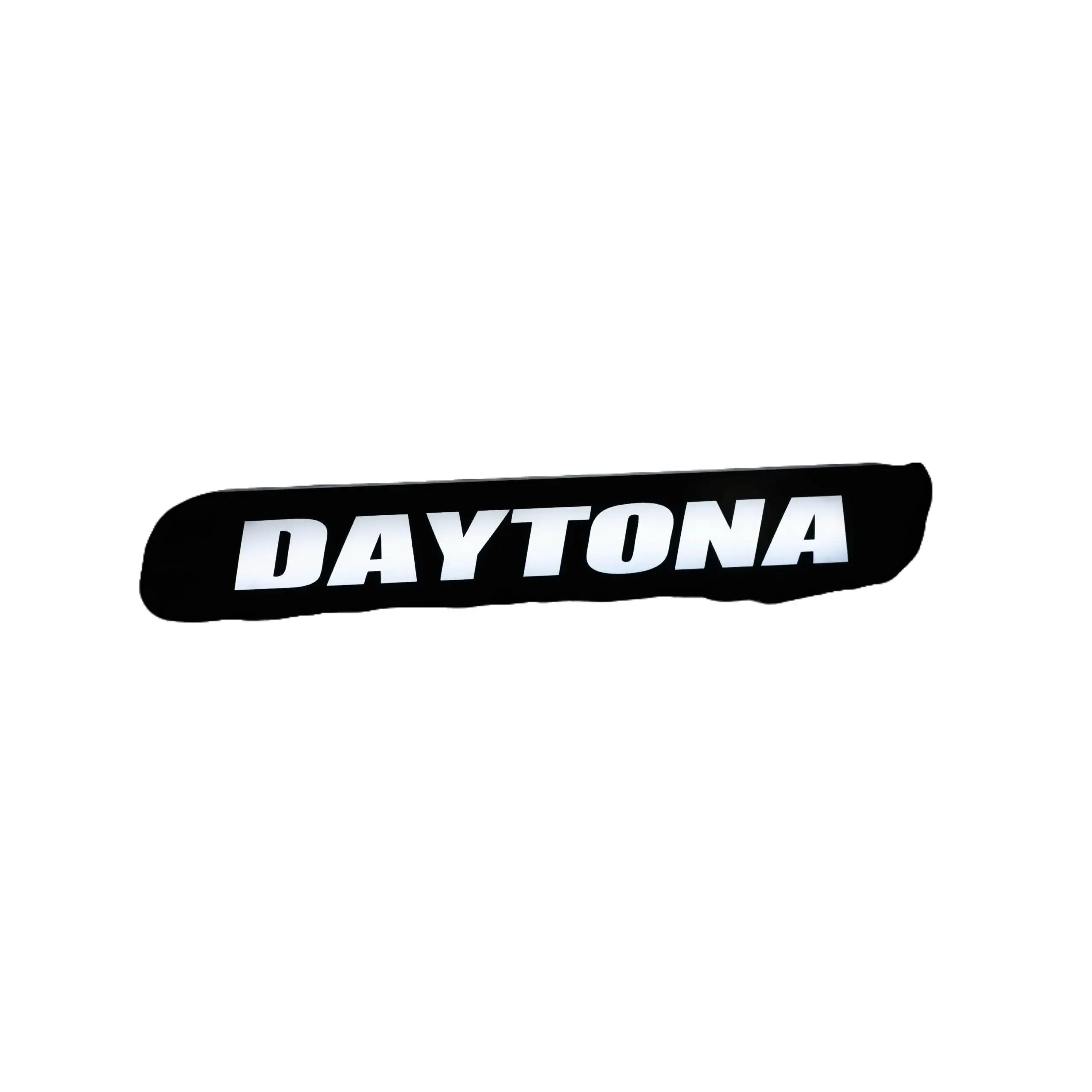 Habibi Carbon RGB Flow Series Daytona LED Grill Badge - Weather-Resistant Front Emblem Lights, Car Decals, Car Accessories for Dodge Challenger, Charger, Durango, Jeep Trackhawk, Chrysler Vehicles, Cars Accessories