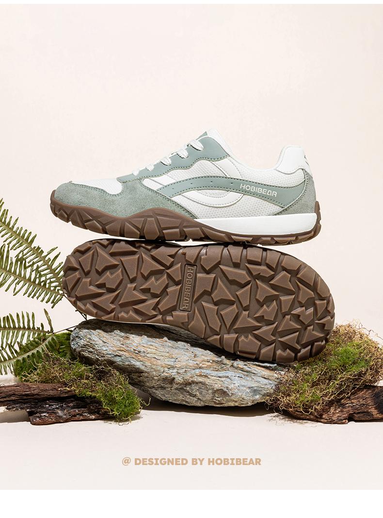 HOBIBEAR Wide-Head Shoes for Spring/Autumn: Durable Casual Shoes, Lightweight Hiking Wide-Fit Footwear, Comfortable for Wide Foot Pads, Suitable for Everyday Wear