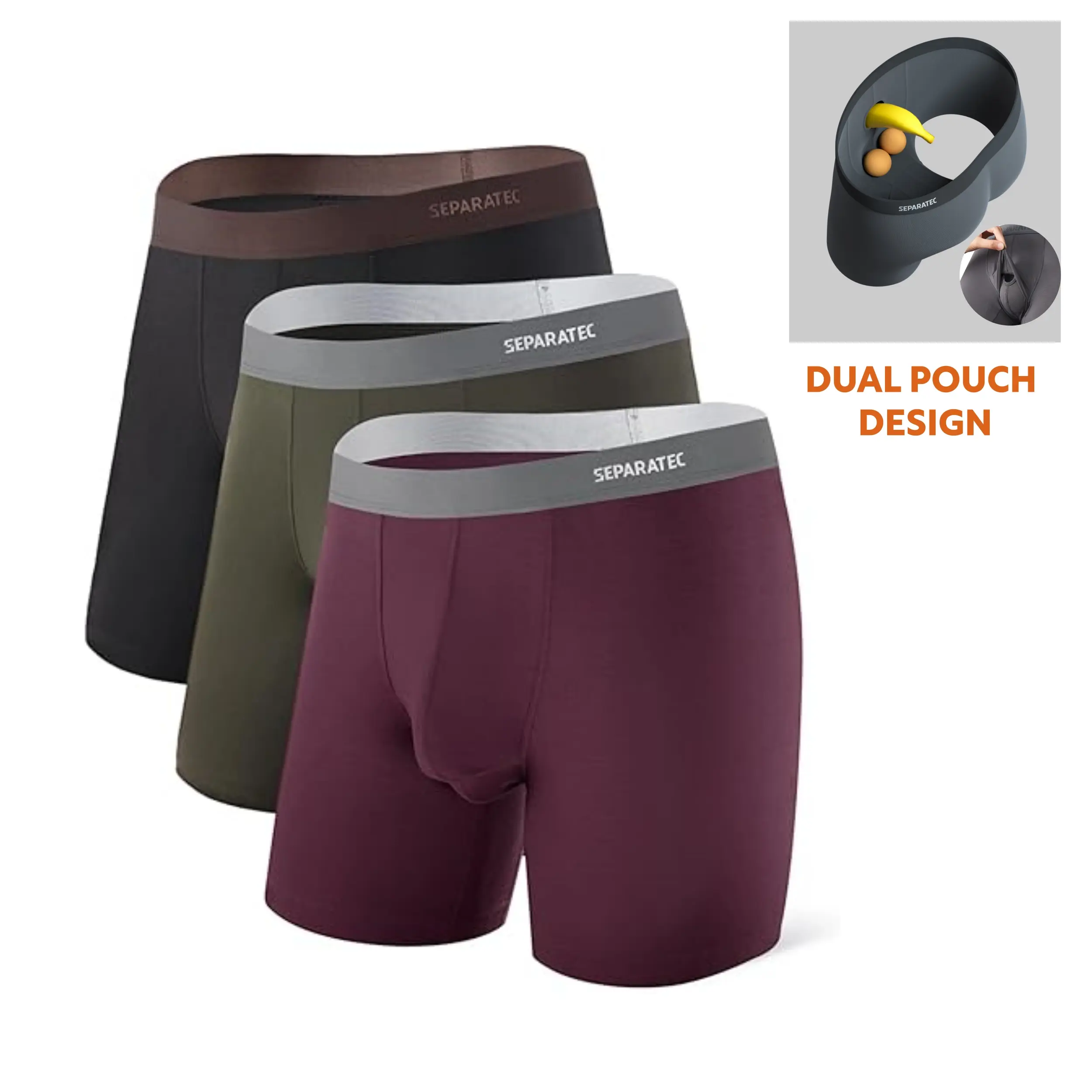 Olive Green/Navy Blue/Grape - 3