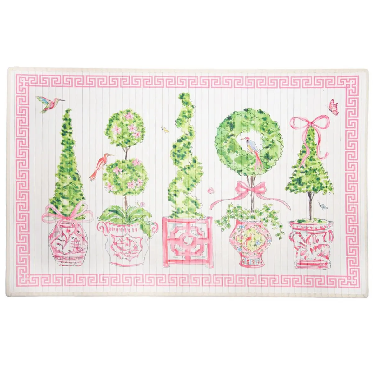 Beck’s Pink Bamboo Mat