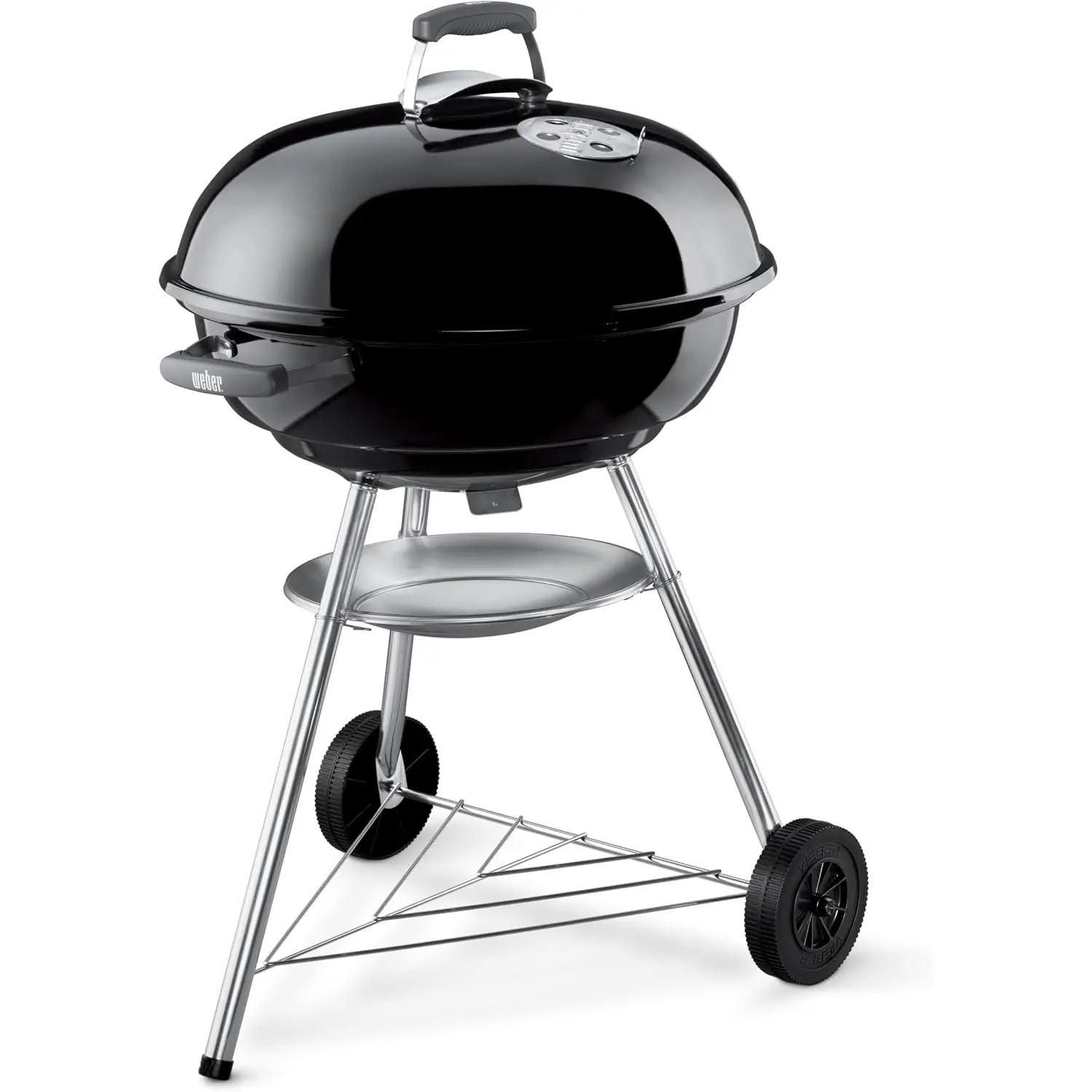 Weber 22-Inch Jumbo Joe Premium Portable Charcoal Grill, Black - Durable Plated Steel Grates, Porcelain-Enameled Bowl, Precision Airflow Control for Outdoor BBQ