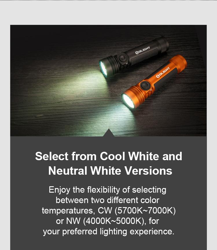 OLIGHT Seeker 4 Pro Rechargeable Flashlights, High Lumens Powerful Bright Flashlight 4600 Lumens with USB C Holster, Waterproof Flashlight