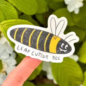 Leafcutter Bee Sticker