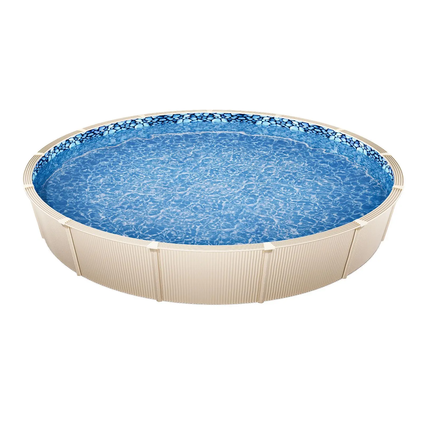 【SummerFinds】VEVOR Round Pool Liner 24ft Unibead Style Pool Liner 52in Wall Height Durable