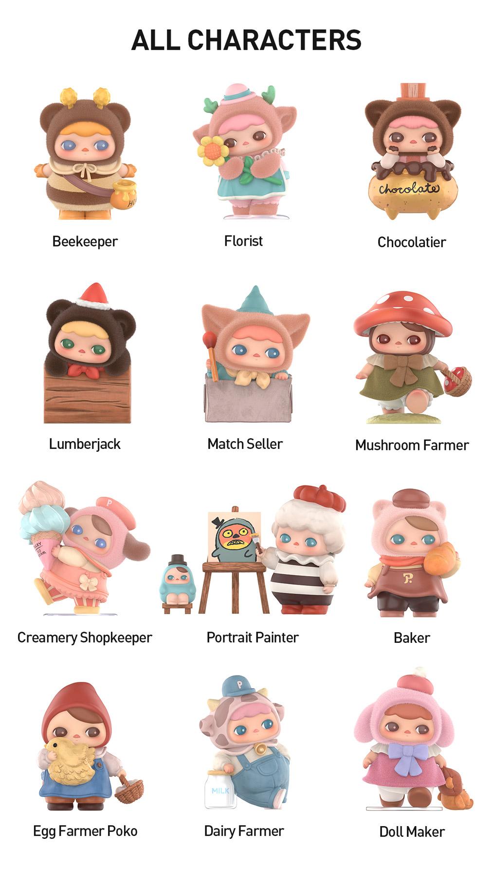 POP MART PUCKY Fairies' Market Series Figures