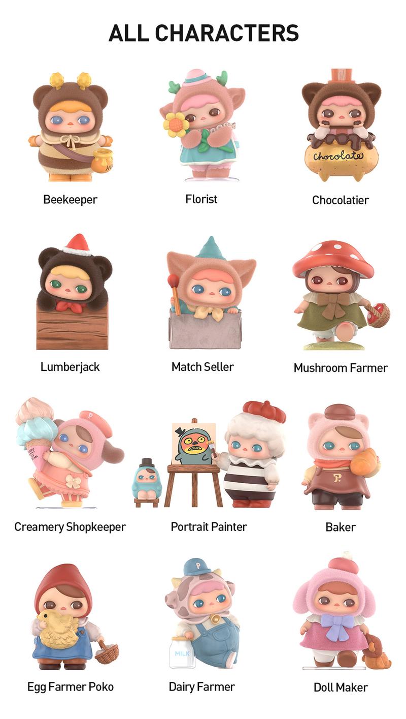 POP MART PUCKY Fairies' Market Series Figures