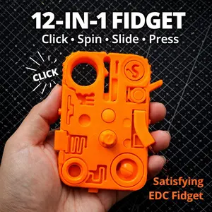 12-In-1 Sensory Fidget Toy For Stress Relief & Focus