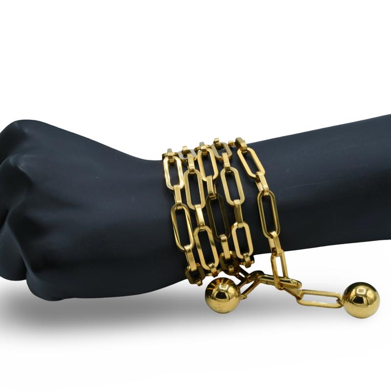 Long Paperclip Necklace / Bracelet