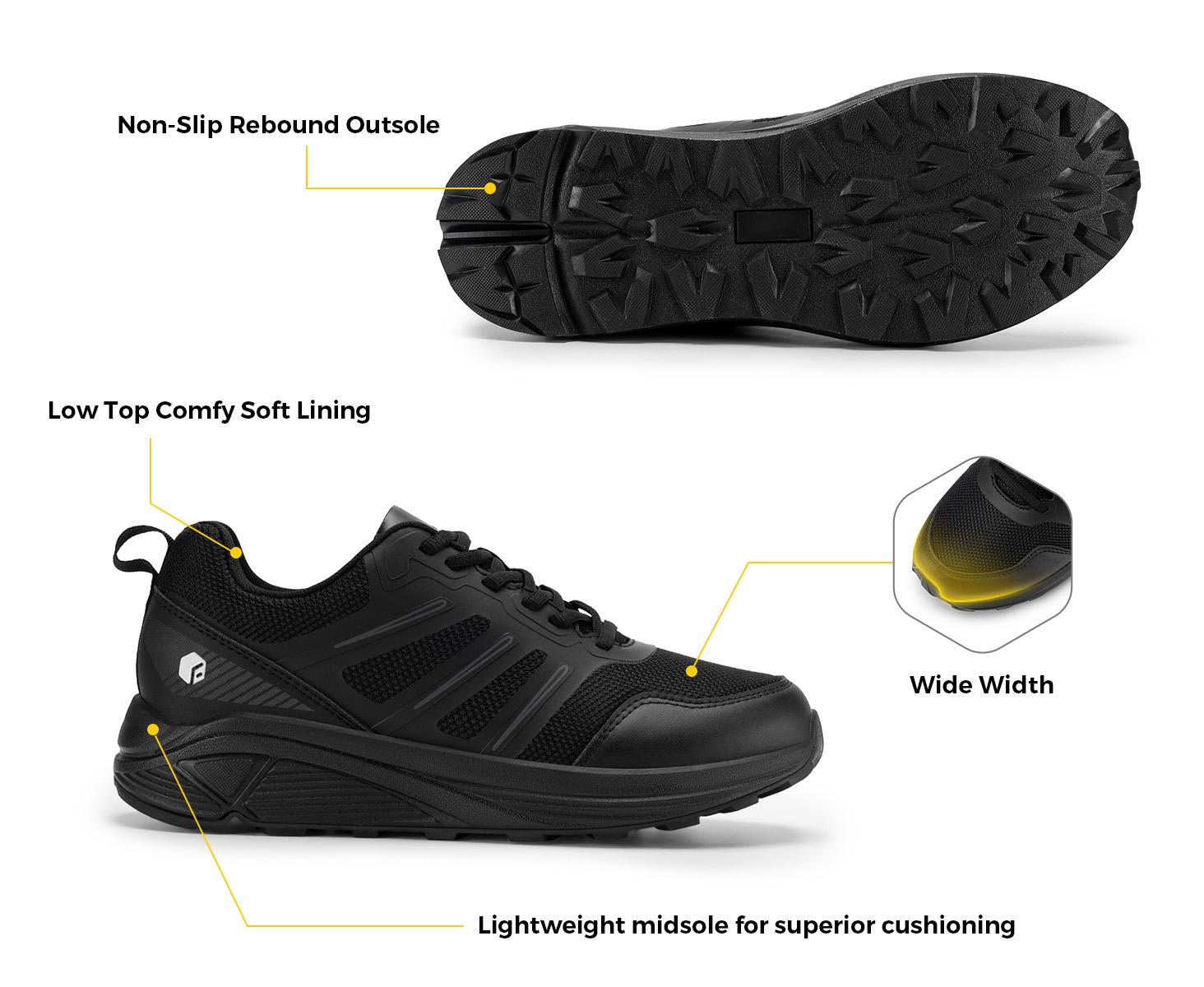 FitVille Men's AllTraction Trail Shoes V1 wide fit outdoor shoes rave shoes High Instep Breathable Mesh Eva Insole Lightweight mens shoes Outdoorfun SpringStatements FitVille Men's AllTraction Trail Shoes V1 wide fit outdoor shoes rave shoes High Instep Breathable Mesh Eva Insole Lightweight mens shoes Outdoorfun SpringStatements