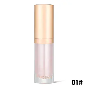 PHOFAY Shimmering Lip Plumper - Temperature Color Changing Lip Gloss, Ultra-Reflective Pearl Finish, 4H Hydrating Non-Sticky Plumping Gloss for Fuller Lips