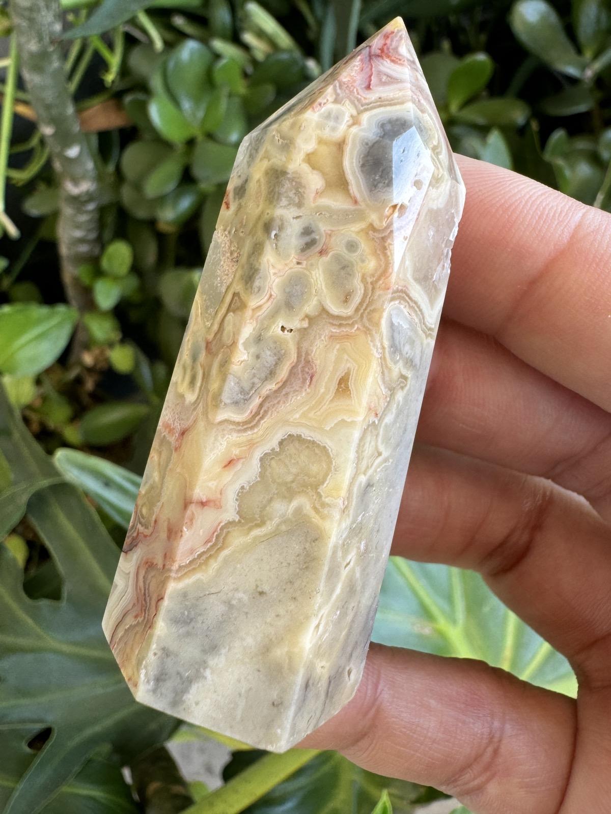 Crazy Lace Agate Towers from Urban Rutile