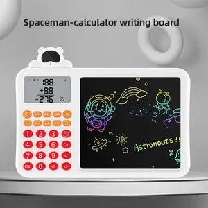 Interactive Math Drawing Toy for Kids Ages 3–8, Erase & Practice Addition Subtraction Multiplication Division, Screen-Free Learning Set to Build Thinking & Calculation Skills